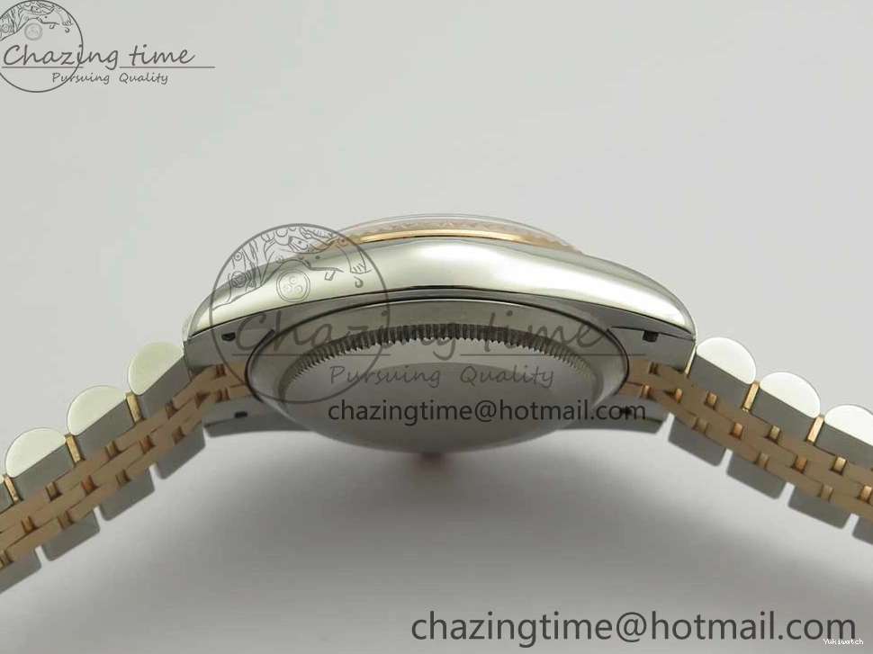 Black 904 36mm Jubilee Wrapped RG Bracelet 116231 GMF SS SS RG DateJust on Dial Diam A2836 Wrapped 0313